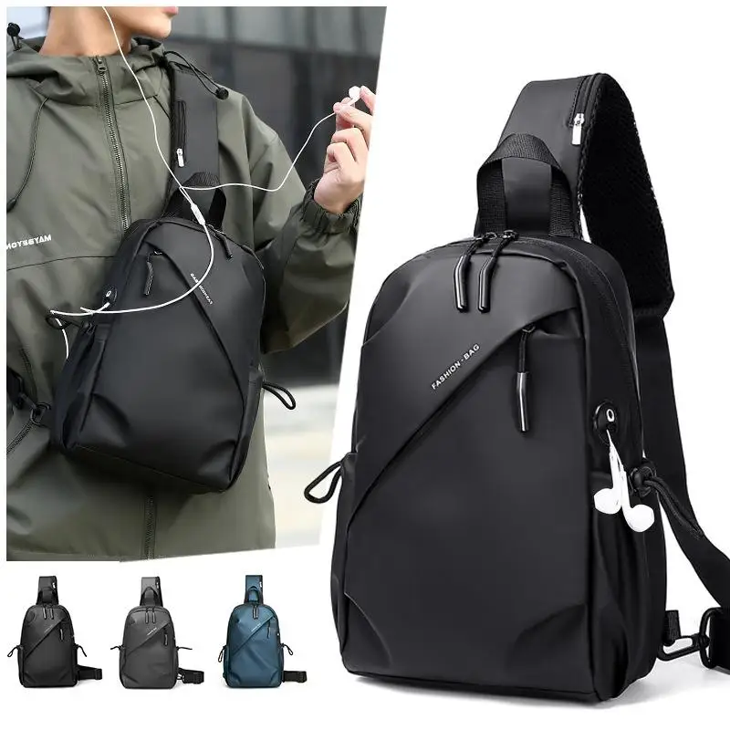 

Fashion Chest Bag Men's Casual Water-repellent Shoulder Bag High Quality Business Crossbody Bag New Fashionable Backpack