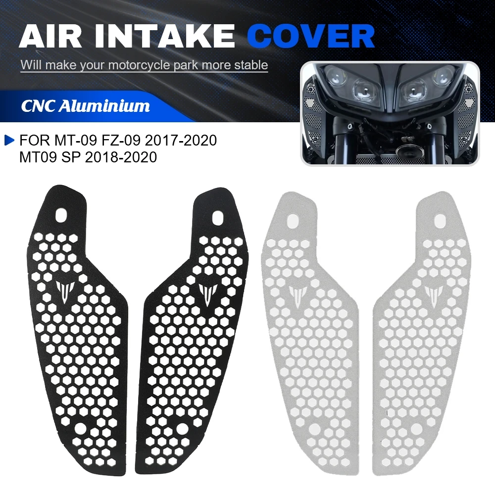 

For Yamaha MT-09 FZ-09 2017-2020 2019 2018 MT09 SP 2018-2020 Motorcycle Air Intake Cover Grill Guard Protector Accessories