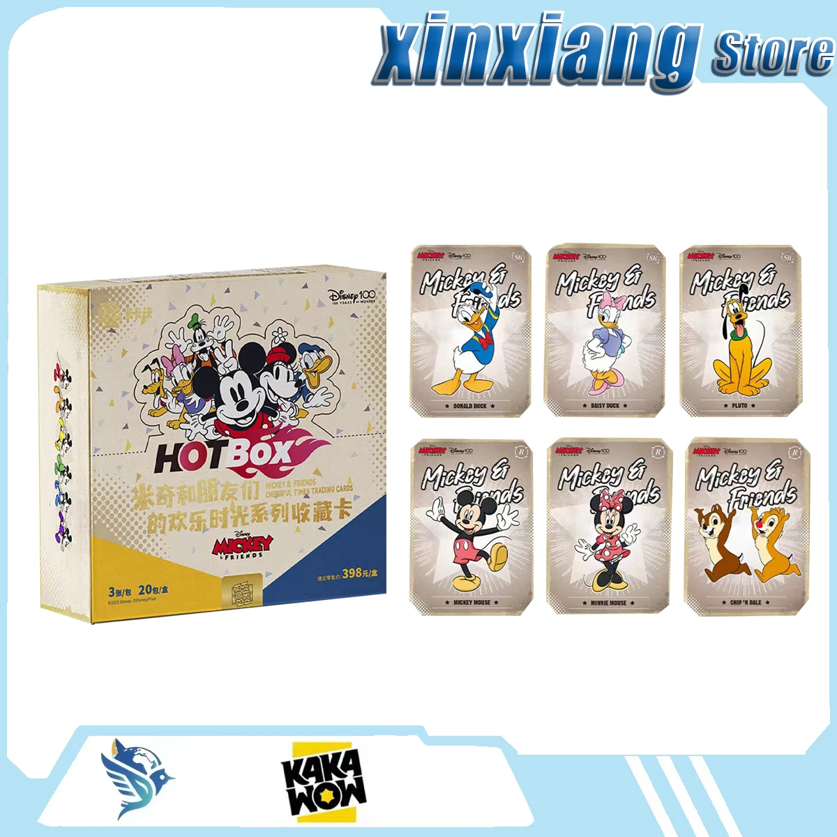 

Коллекционные карточки Kakawow: Набор коллекционных карточек с Микки и друзьями, персонажи мультфильмов в стиле аниме и манга, модные карточки