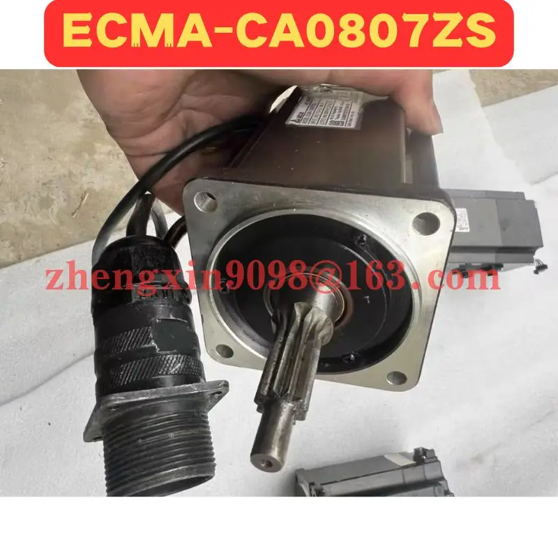 Latest Quotation Used Servo Motor ECMA-CA0807ZS Normal Function Tested OK