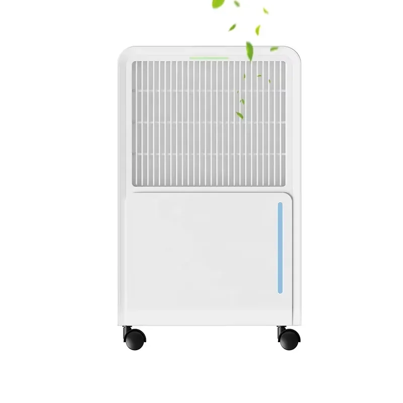 12 Pints Day Portable Dehumidifier Small Floor Standing Air Dryer for Home Bedroom Basement Damp Removal Moisture Absorber