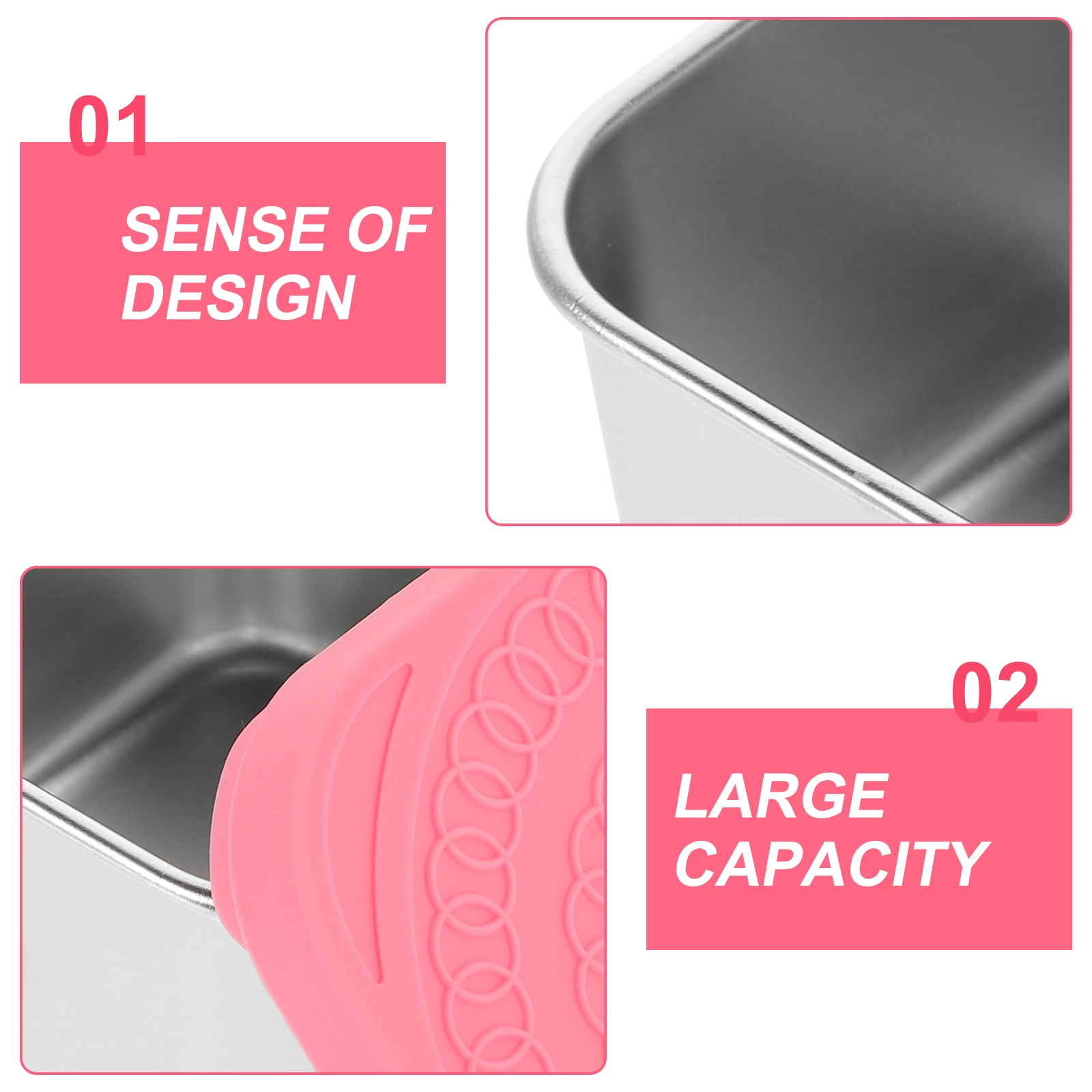 

2pcs Stainless Steel Sauce Cups With Lids Reusable Condiment Containers For Salad Dressing Dipping Sauces Outdoor Bbq Picnic