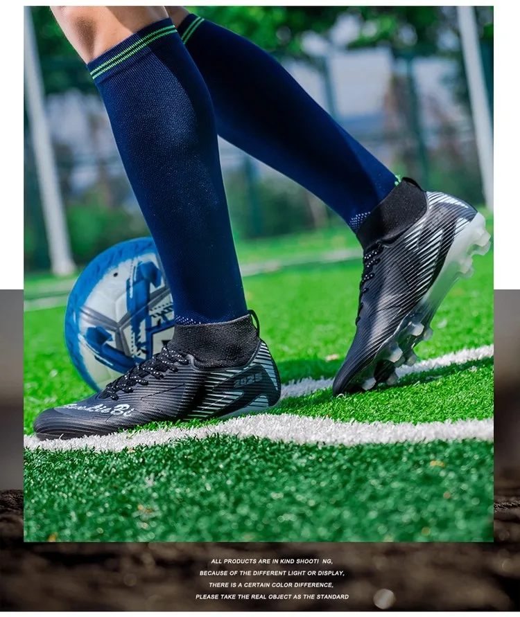 

New hot sale 2025 unisex soccer shoes sports shoes lightweight breathable training shoes outdoor lace-up wear shoes