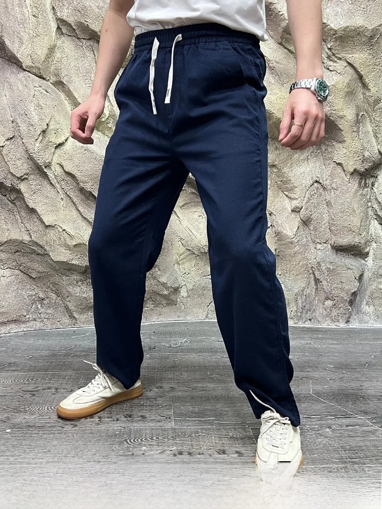 Cotton Linen Men's … - image