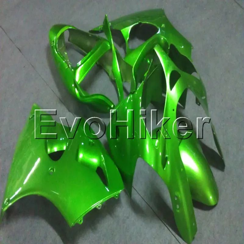 

injection Fairings kit for ZX6R 2000 2001 2002 ZX 6R 00 01 02 green ZZR600 2005 2006 2007 2008 ABS Plastic kit