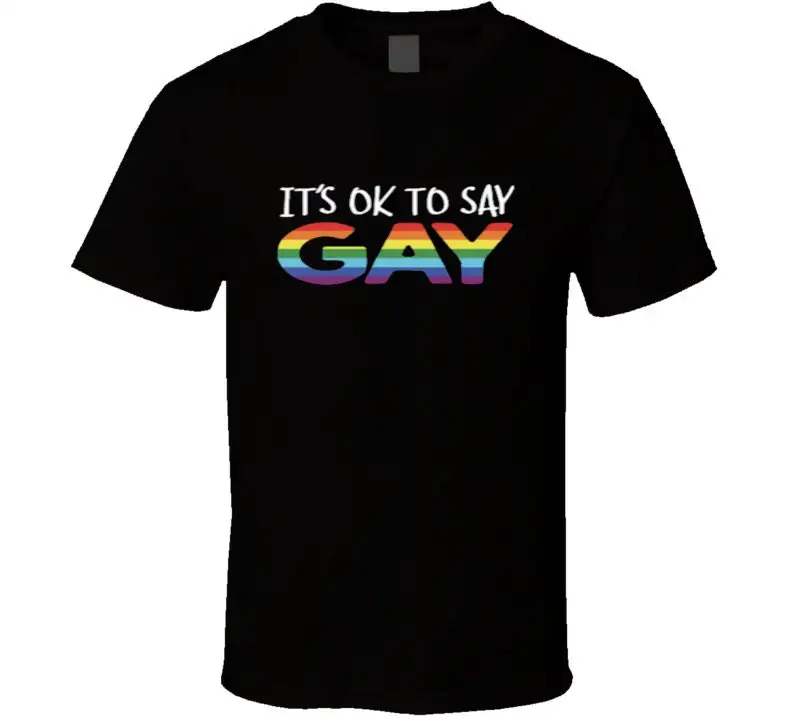 

Футболка It s Ok To Say Gay Cool Pride Lgbtq Support