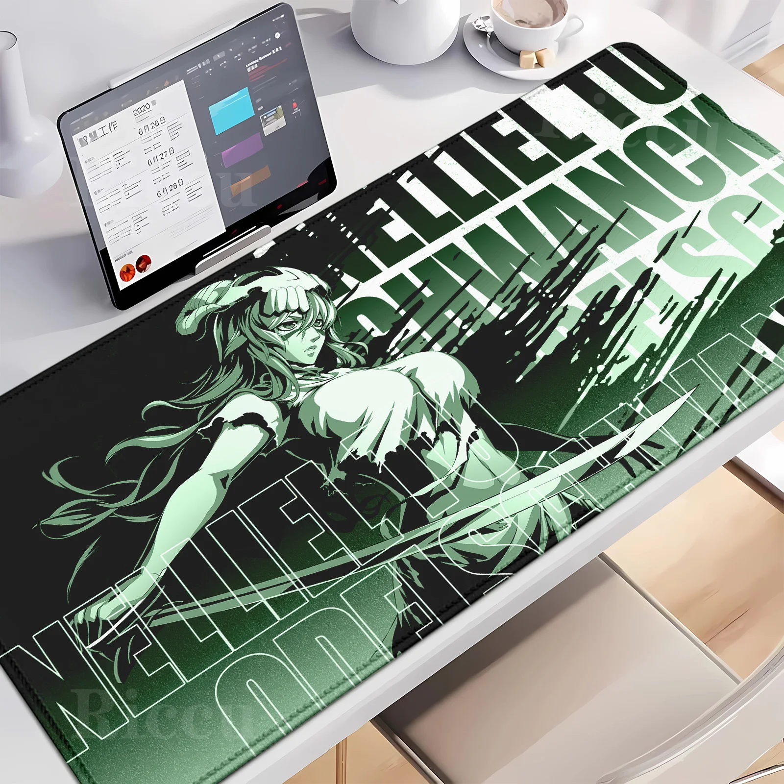 HD Bleach Mouse Pad Printing Non-Slip Mat Anime Large Mouse pad Manga Panel Laptop Office Shounen Rubber Soft Table PC Gamin