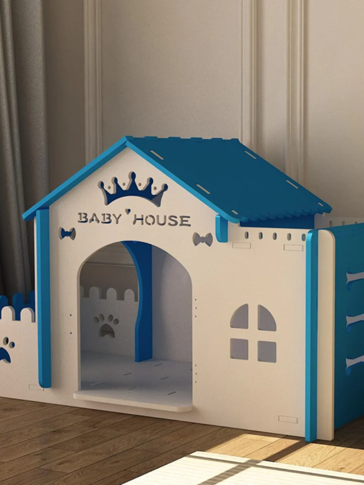 

Dog House Indoor Villa Waterproof Demolition and Cleaning Cat Delivery Room Pet Pregnancy Pet House Teddy Yorkshire