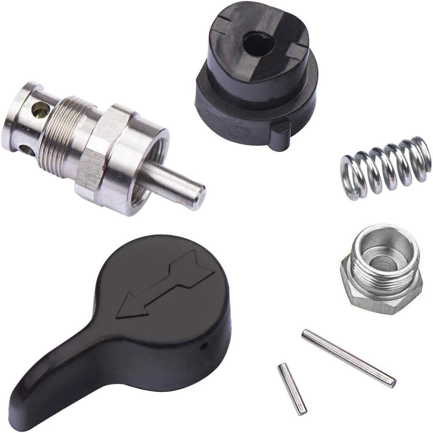 Powswopx 235014 Airless Spray Gun Drain Valve Replacement Part for Graco 390 395 490 495 595 Aftermarket Airless Paint Sprayers view 3