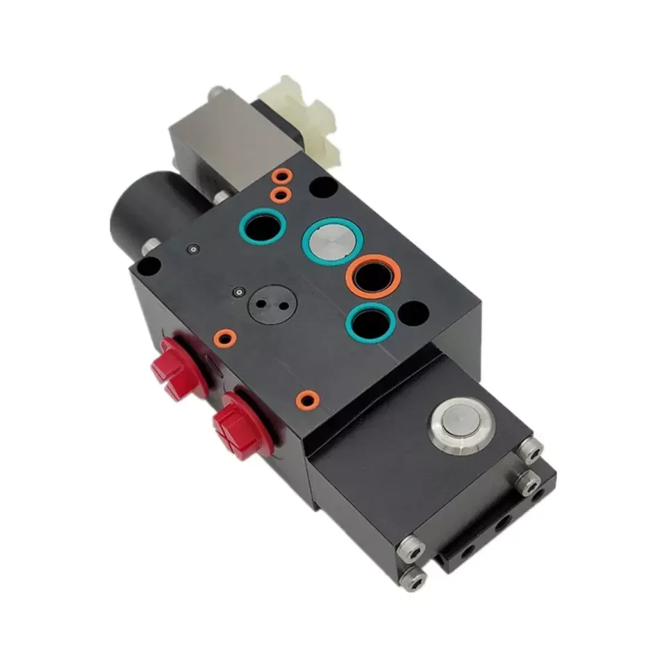 Válvula direccional proporcional de control hidráulico estilo Hawe 80-120LPM para cuello rugoso de hierro
