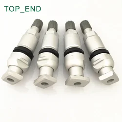 4 stks/set, TPMS Bandventielen voor JEEP Wrangler Legering Tubeless Ventiel Bandenspanningscontrolesysteem Sensor Stem