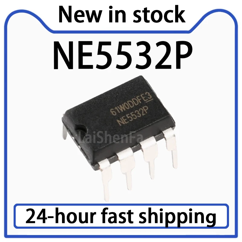 10PCS NE5532P Direct Insertion DIP-8 DIP-8 Low Noise Dual Channel Operational Amplifier IC Chip in Stock