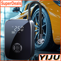 120W Handheld Air Compressor Wireless Inflatable Pump Portable Air Pump Tire Inflator Digital for Car Bicycle Balls