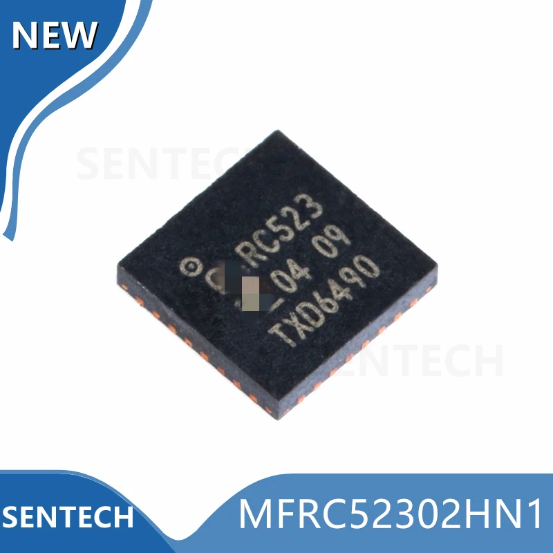 

10PCS/LOT 100% New Original MFRC52302HN1 QFN-32 (RC523) Standard 3V ISO/IEC 14443 A/B card reader solution