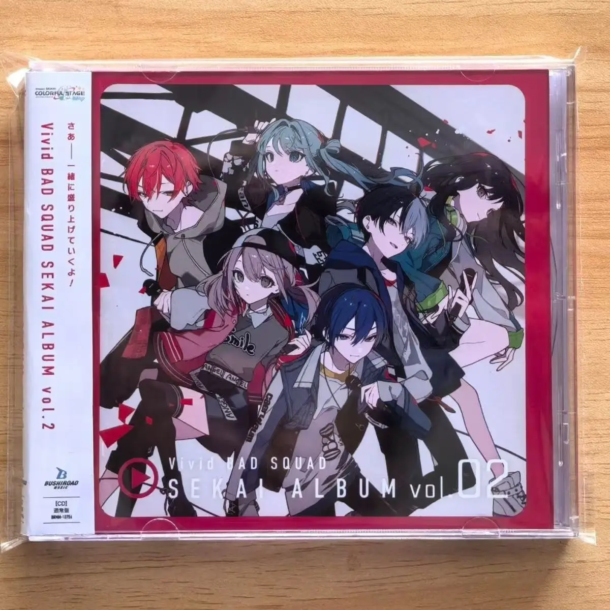 Game Hatsune Miku Music CD Vivid BAD SQUAD SEKAI ALBUM vol 2 Music Record Cosplay Walkman Car Soundtracks Box Party Music Gifts