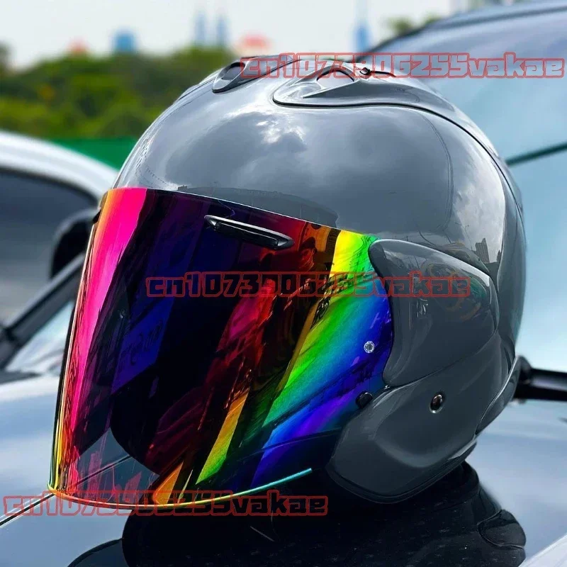 VZ-RAM Bright Gray Half Helmet Unisex Motorcycle Off-Road SZ-R VAS Helmet Downhill Racing Mountain Cross Casco Capacete