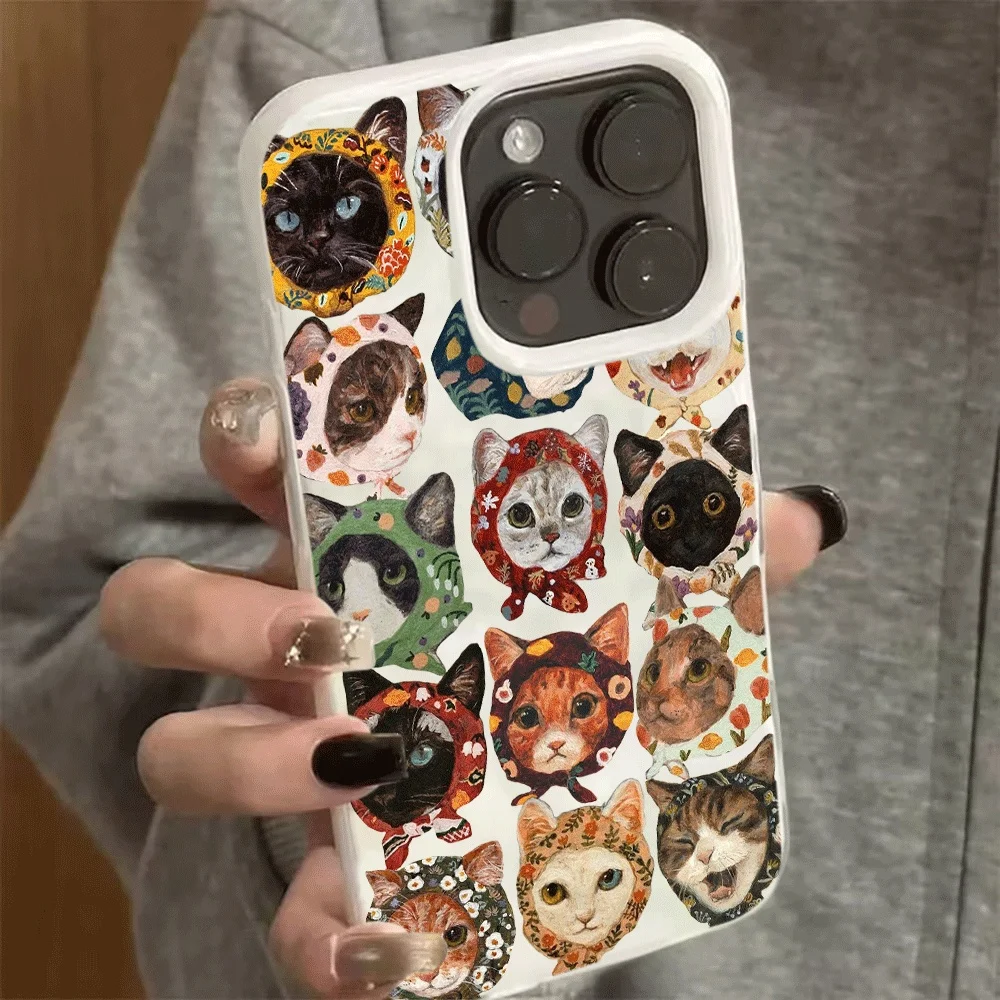 Retro Headscarf Cat…