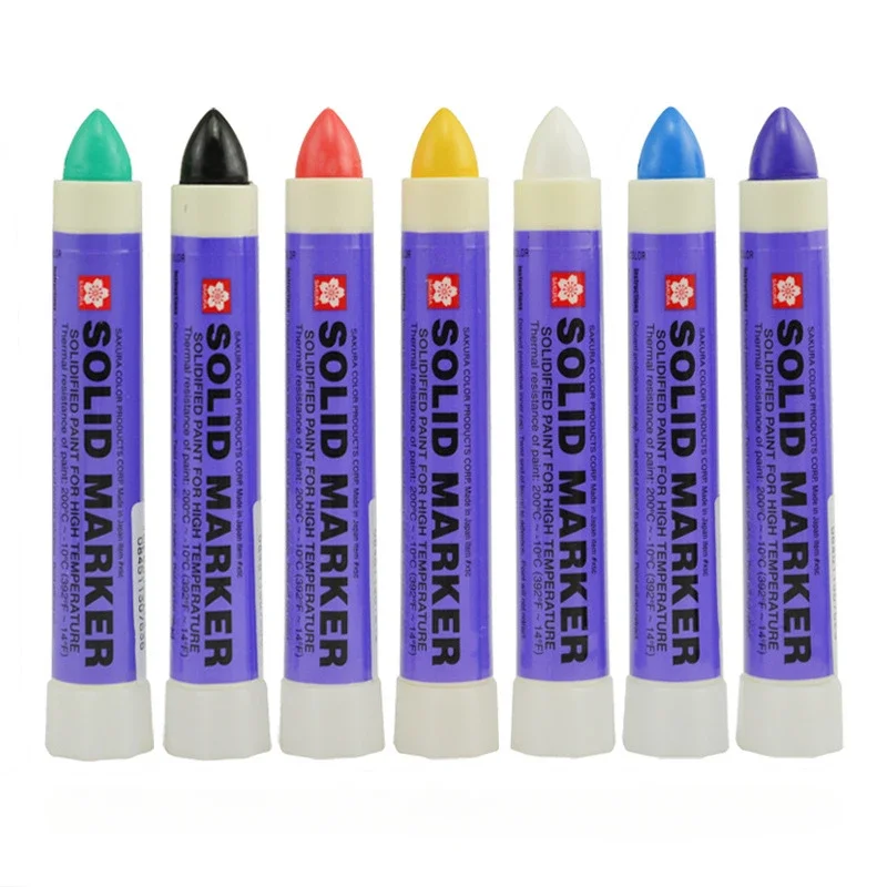 

Single Color Industrial Crayon Solid Paint Pen Industrial Steel Wood Underwater Work Special Non-fading Marker Pen