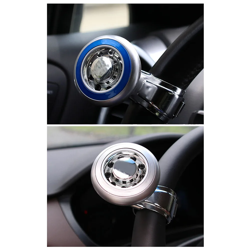 

Steering Wheel Lever Arm Alloy Knob Enhanced Torque Control For Automobiles 360 Rotating