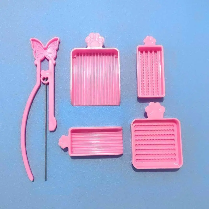 5Pcs/Set Fuse Beads Clip Handmade DIY 2.6mm Tool Artifact Pen Needle ShovelPlate Tweezers for Hama Beads Tools Accessories