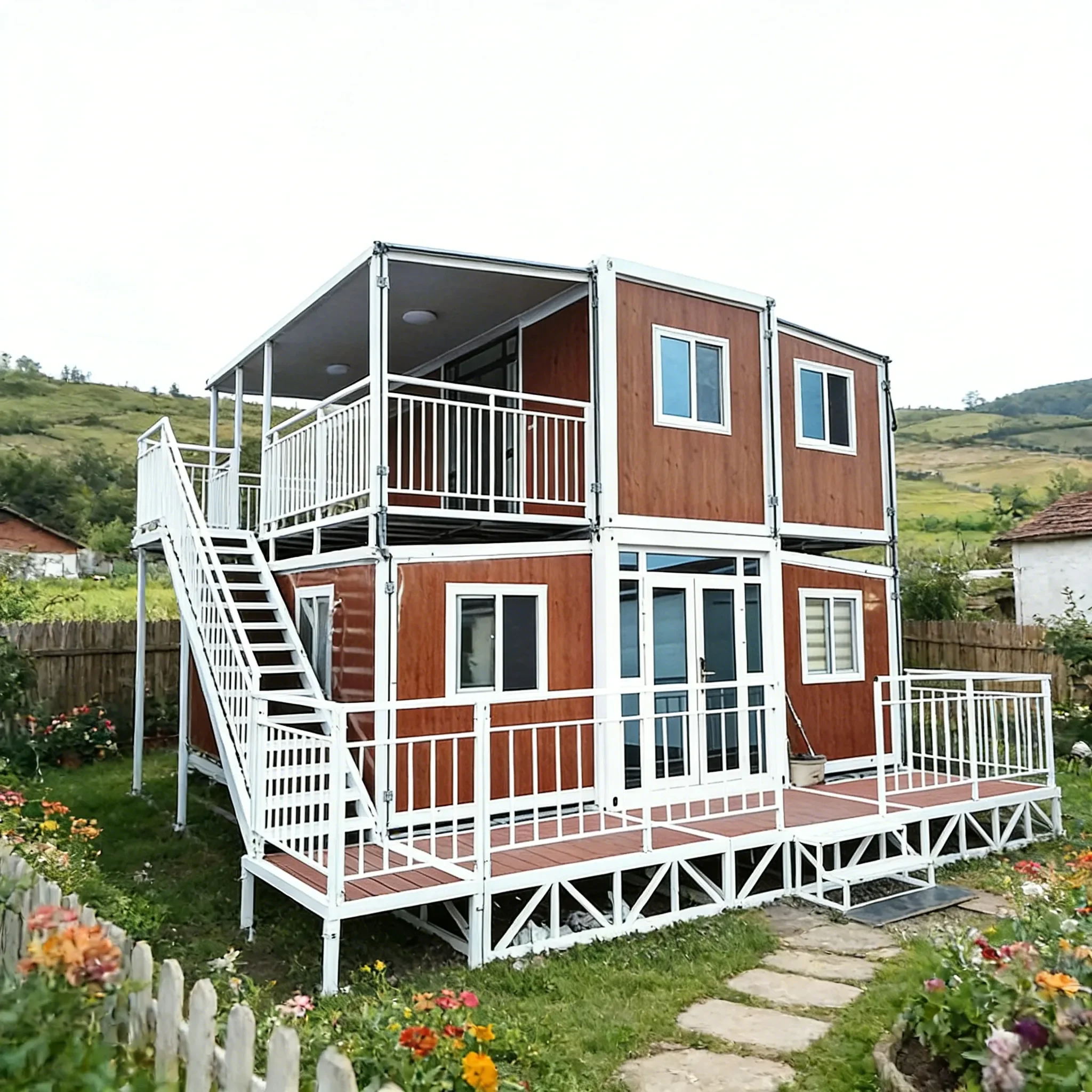 Cost Effective Expandable Home with Quick Assembly Building Design for Vacation Retreat