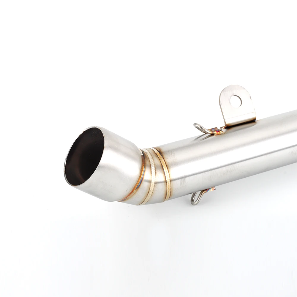 

Motorcycle R125 Exhaust Muffler Header Link Pipe For Yamaha YZF R125 2014-2018 MT125 MT 125 14-2019 R125 V2 Escape Slip-on
