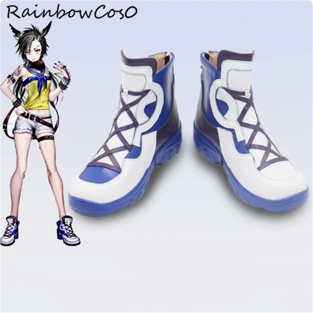 

Air Shakur Umamusume Pretty Derby Cosplay Shoes Boots Game Anime Halloween Christmas RainbowCos0 W4414