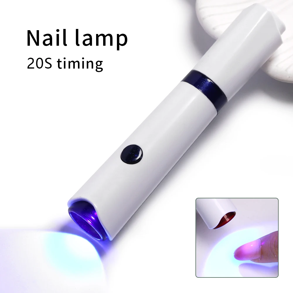 LINMANDA-Mini lampe de poche LED 3W, sèche-ongles, lampe UV, manucure, photothérapie, outil de manucure