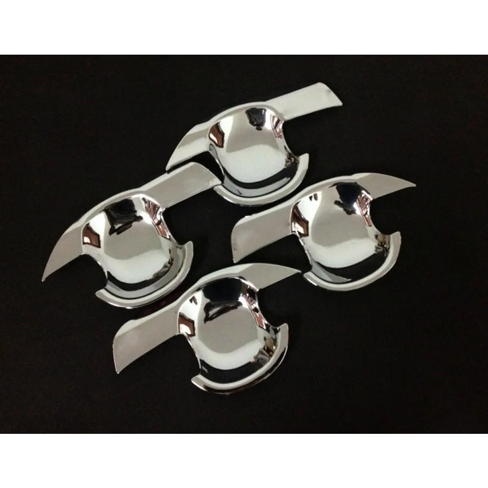 For Suzuki S-Cross Scross SX4 2017 2018 2019 2020 Car Styling Cover Trim ABS Chrome External Stick Frame Door Bowl Panel 4pcs