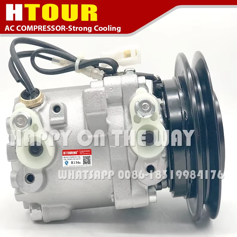 

SV07E ac compressor for daihatsu charade hijet move kubota 447220-6771 447220-6750 447260-5540 4472206771 3C58197590 3C581-50060