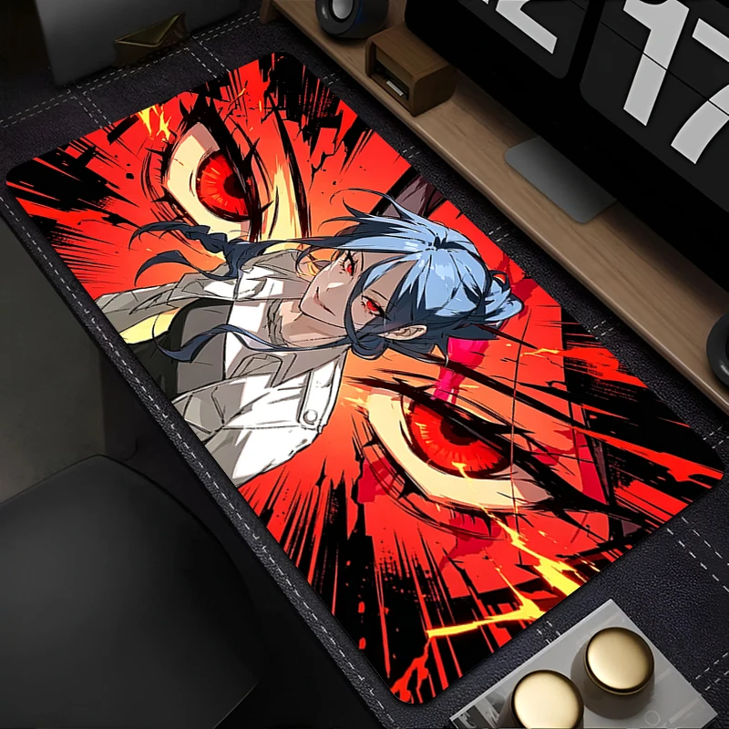 Cool Mouse Pad The Evil Ring Anime Desk Mat Laptop Accessories Gamer Carpet Large Keyboard Mousepad Gaming Non-Slip Mouse Mats