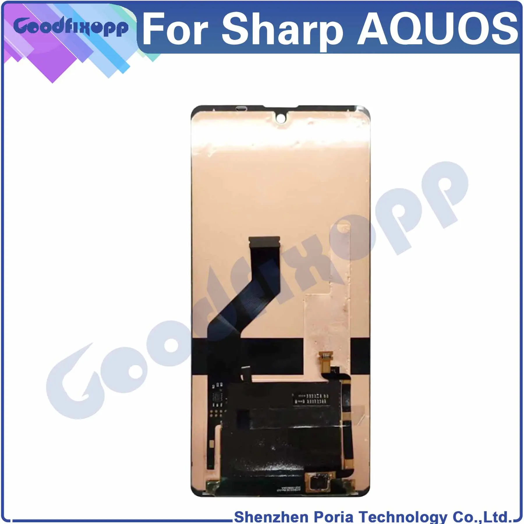 For Sharp AQUOS Zero 5G Basick LCD Display Touch Screen Digitizer Assembly Repair Parts Replacement