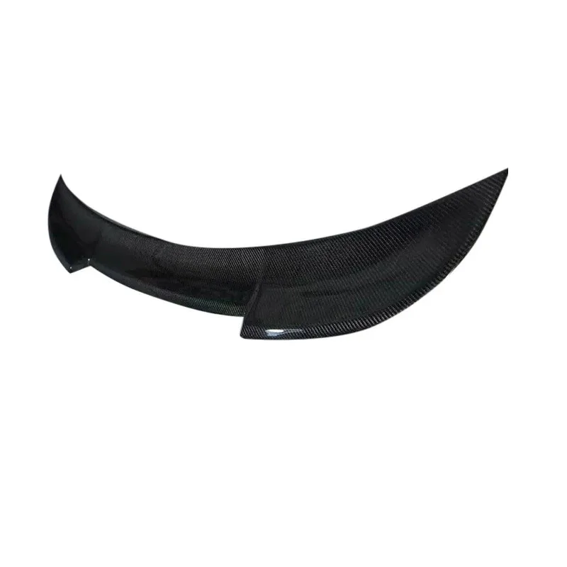ل موستانج 2015 2016 2017 2018 2019 2020 2021 2022 ألياف الكربون الجناح الخلفي سبويلر ثابت الهواء الجناح طقم الجسم #1