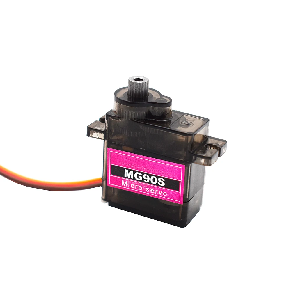 Todos os micro mini servos do metal, versão atualizada, engrenagem de alumínio para aviões RC, carro de asa fixa e robô do barco, SG90, MG90S, 9g