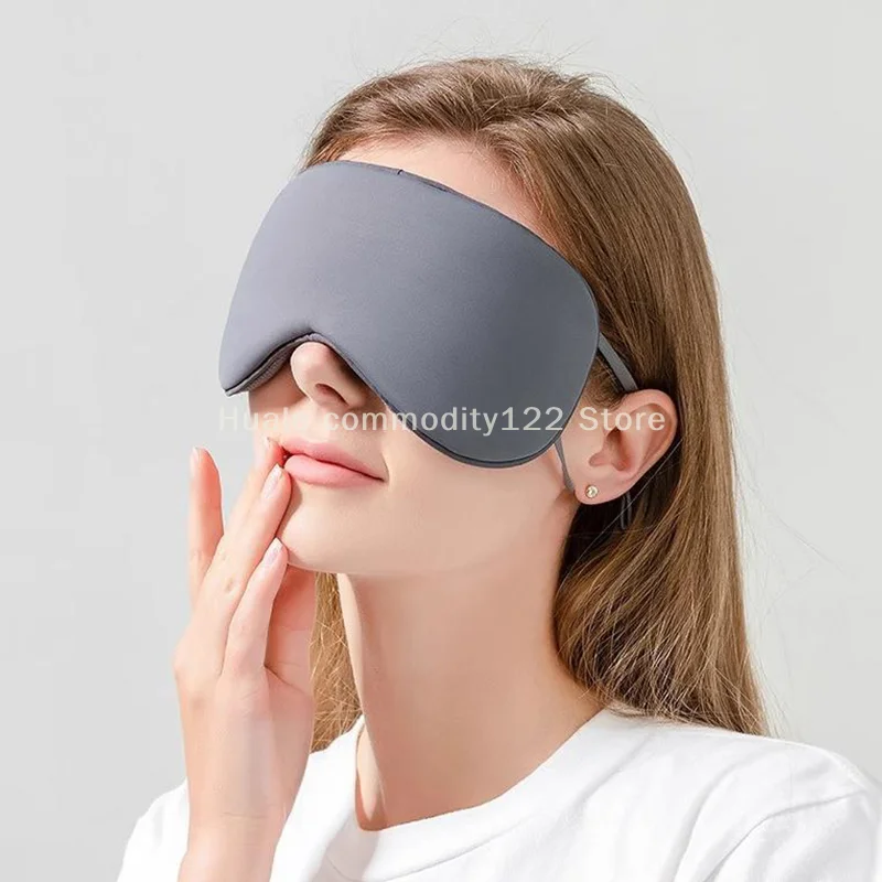 Comfortable Light Blocking Headband Weighted Gravity Eye Mask Sleeping For Deep Sleep Stress Relief Travel Gift For Men Women
