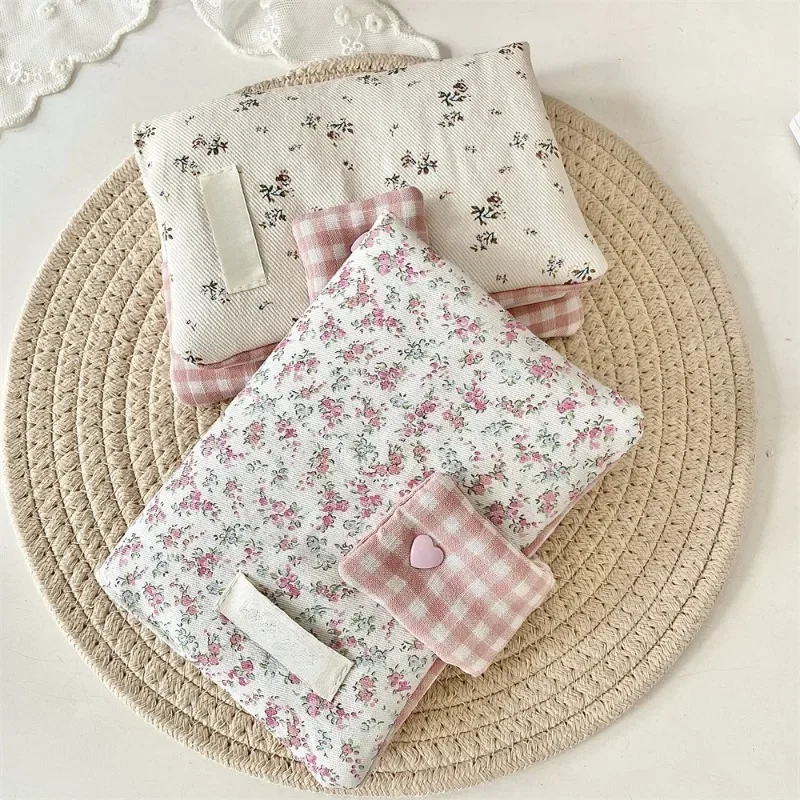 New Floral Patterns Notebook Cover Multipurpose Detachable Book Journal Cover Mini Pocket Handbook Case