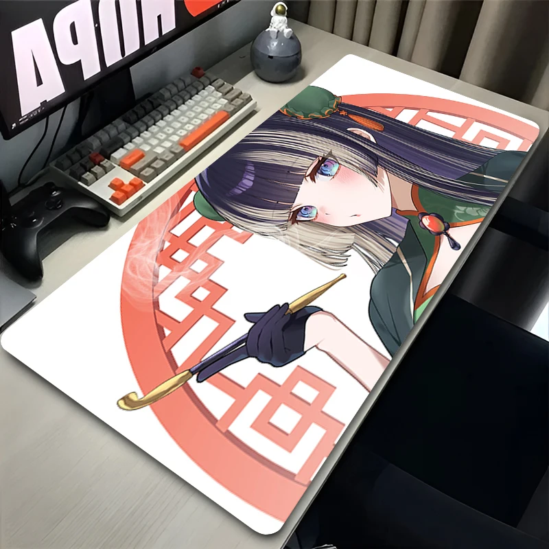 Virutal Idol Mouse Pad Laptop Kawaii Hololive Juufuutei Raden Keyboard Pad PC Gaming Accessories Desktop Mat Anime Girl Mousepad
