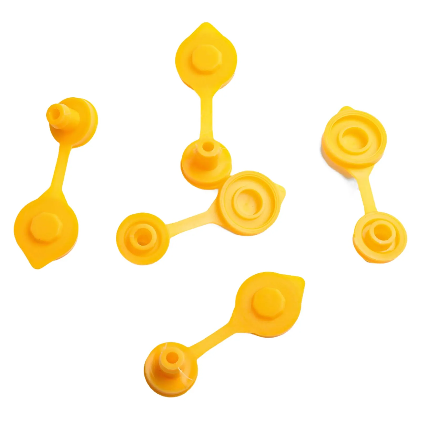 Optimize Fuel Tank Ventilation with Yellow Cap Plugs (Set of 5) Compatible with For Blitz For Scepter and More