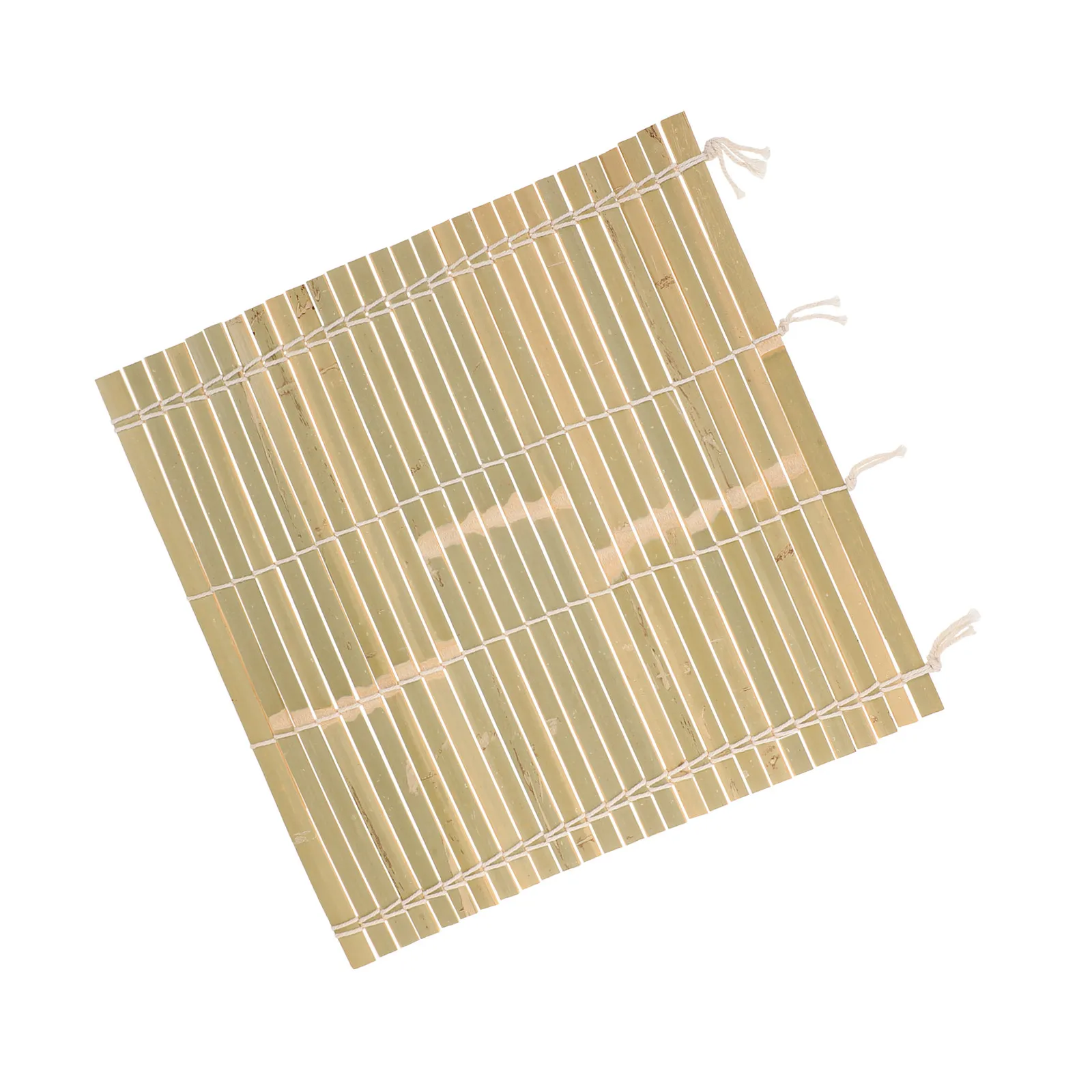 Square Bamboo Sushi Rolling Mat Non Stick Sushi Roller DIY Kit Rice Roll Maker Asian Cooking Beginners Bamboo Rolling Mat