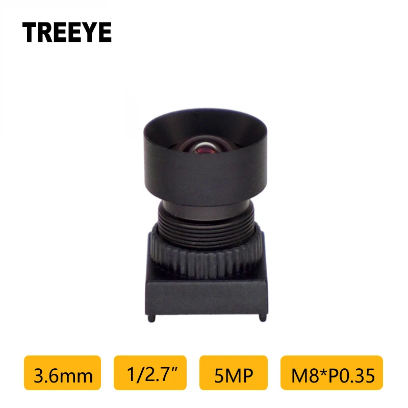 

HD 3.6mm M8 Lens 5.0megapixel Lens 650nm IR Filter Access Control Lens Aerial Drones Face Recognition Scanning Car Recorder Lens