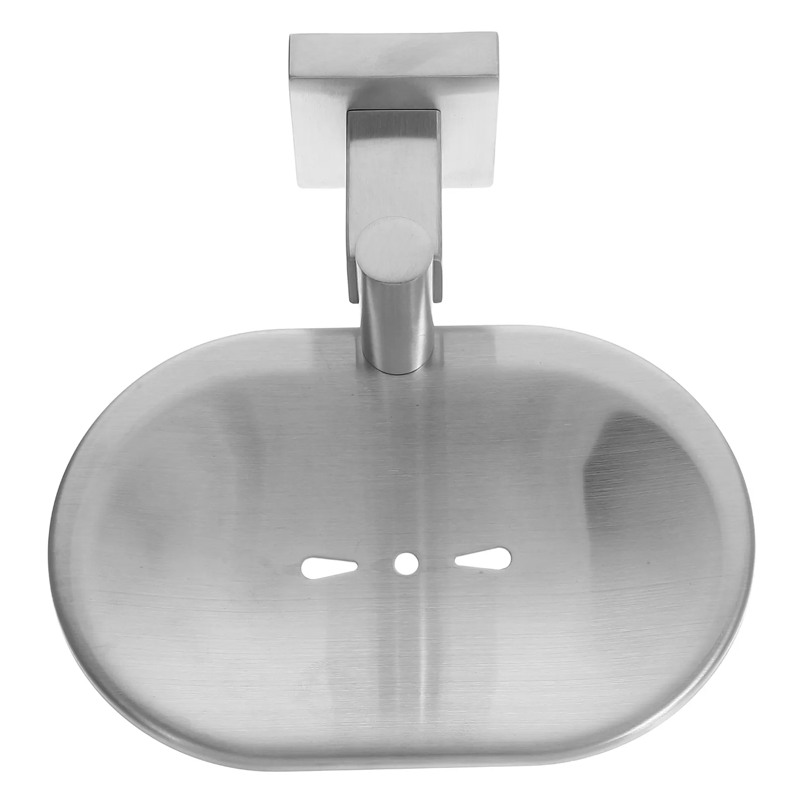 

304 Stainless Steel Holder Wall Mount Brushed Soap Dish Anti-Rust 6Mm Hole Bathroom Kitchen Sponge Holder Hollow Design Soap