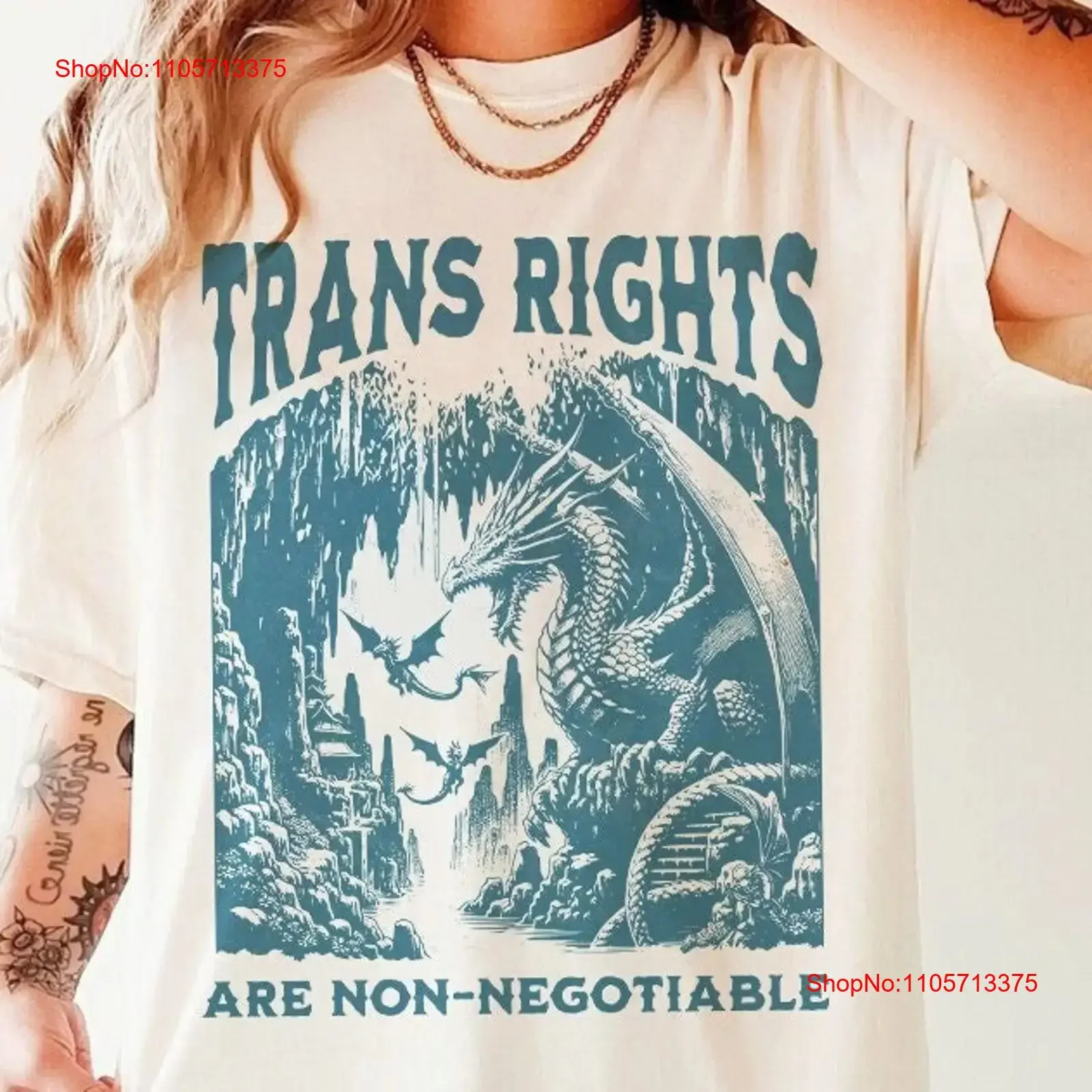 Trans rights are non negotiable human shirt man pride protect kids furry vintage Washed homme graphic Unisex