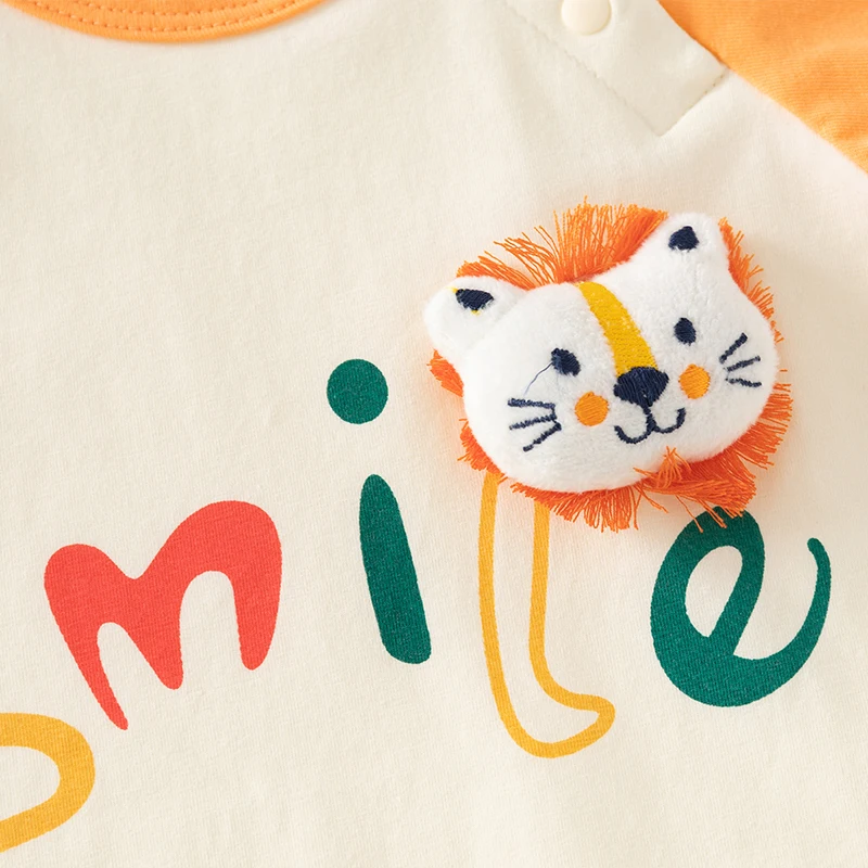 Baby summer clothes, newborn clothes, male and female baby onesies, full moon and 100 days, super cute clothes, summer thin craw