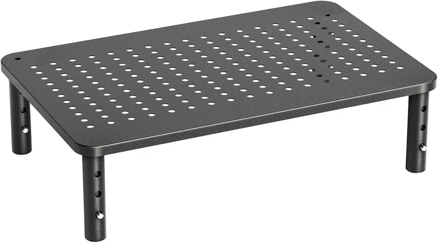 

Monitor Stand, Monitor Stand Riser 3 Height Adjustable,with Airflow Vents, Laptop for Monitor, 15.6" Laptop, PC