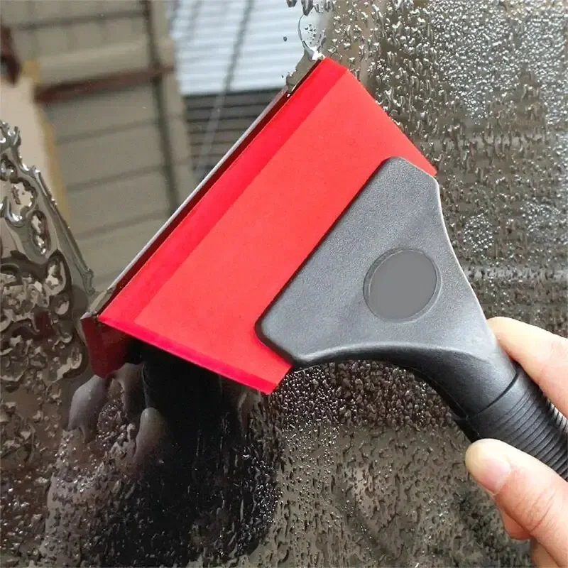 Non-Scratch Soft Silicone Handy Squeegee Car Water Window Wiper Snow Clean Scraping Tool Film Scraper Car Cleaning Accessories