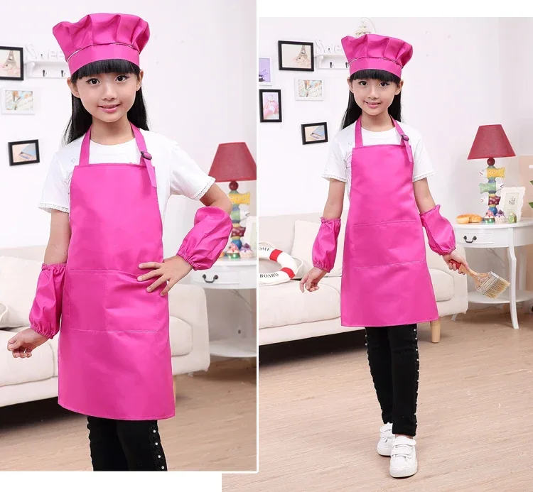 Uniforme de Chef cocinero para niños, disfraces de Halloween, sombrero de cocina para niños, chaquetas de trabajo, actuación en restaurante, fiesta en escenario