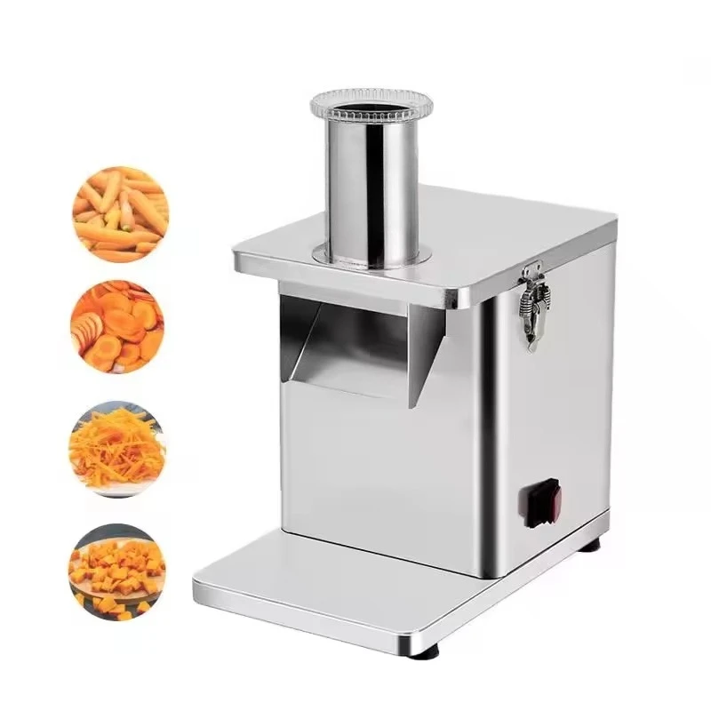 Canteen‑use Electric Vegetable Cutting Machine, Multi‑purpose Slicing & Dicing Tool for Potato, Radish and Other Vegetables