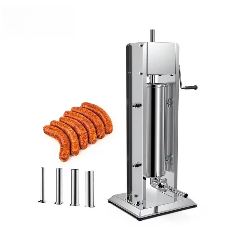 

Household sausage making machine Food grade stainless steel Manual sausage filler Easy to use