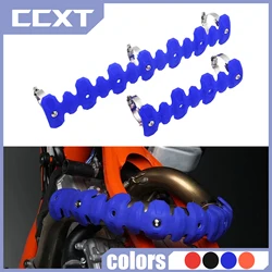 4 Stroke Exhaust Heat Shield Muffler Guard Protector Cover For BETA RR 300 Honda CRF KTM SXF EXCF SMR Yamaha YZF WRF 250 450