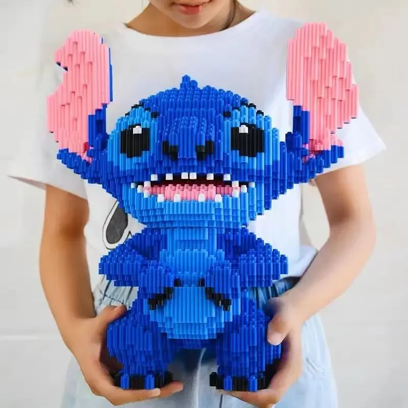 Diy 3d Stitch Bouwsteen Puzzel Speelgoed, Groot Formaat Speelgoed Voor Jongens En Meisjes, Verjaardagscadeau, 30Cm